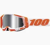 Racecraft 2 Goggle - Orange - Silver Flash Mirror Lens